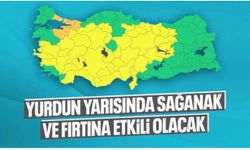İçişleri Bakanlığı 45 il için uyardı: Sağanak ve fırtına yurdun yarısını esir alacak