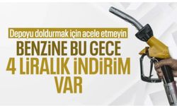 Benzine 4,30 lira indirim geliyor: Pompa fiyatları değişecek