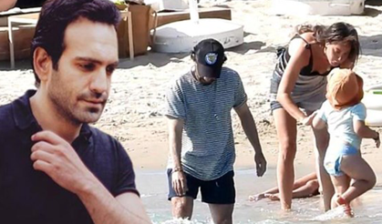 Buğra Gülsoy ailesiyle sezonu açtı!