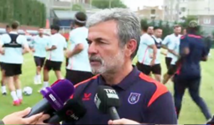 İSTANBUL - Başakşehir Teknik Direktörü Aykut Kocaman, transferde acele etmeyeceklerini söyledi