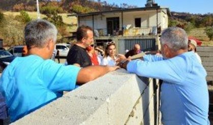 Haluk Levent, yangın felaketinin yaşandığı Manavgat’ta