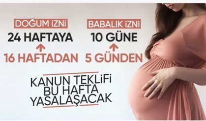 Meclis'te haftanın ilk gündemi: Doğum izni uzatılıyor