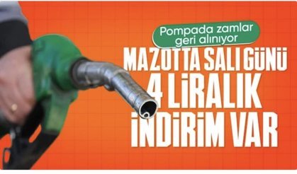 Motorine önce zam, sonra indirim: Pompaya yansıyacak