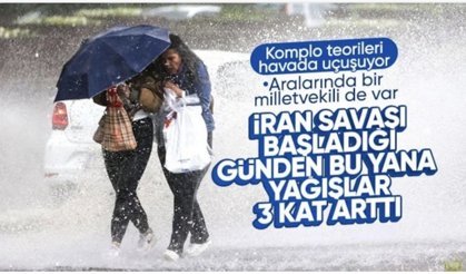 Türkiye'de yağış rekorları kırıldı: Komplo teorileri peş peşe geldi