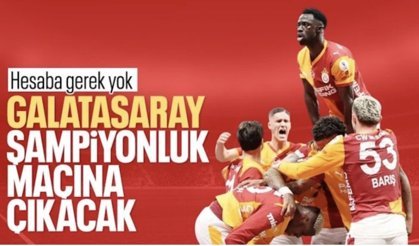 Galatasaray, Samsunspor karşısında şampiyonluk maçına çıkacak