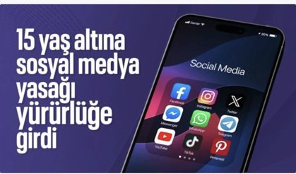 15 yaş altına sosyal medya yasağı Resmi Gazete'de yayımlandı