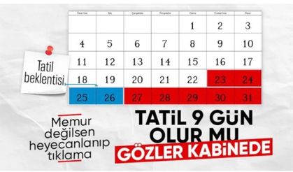 Mehmet Nuri Ersoy yanıtladı! Kurban Bayramı tatili 9 gün mü olacak?