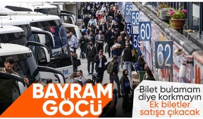 Çifte bayram tatilinde otobüs biletlerine yoğun ilgi