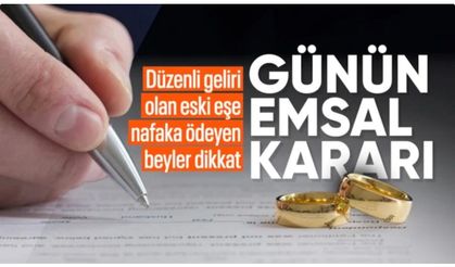 Yargıtay'dan emsal karar: Boşanmada nafaka ödenmesine "yoksulluk" şartı