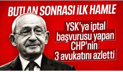 Kemal Kılıçdaroğlu, CHP'nin 3 avukatını görevden aldı