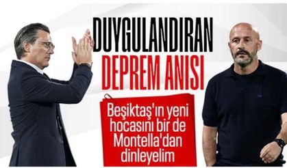 Vincenzo Montella'dan Beşiktaş'ın yeni hocası Italiano hakkında duygusal itiraf