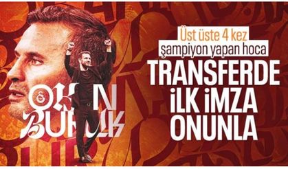 Galatasaray'da Okan Buruk'a yeni sözleşme yolda