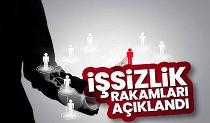 TÜİK, işsizlik rakamlarını açıklandı