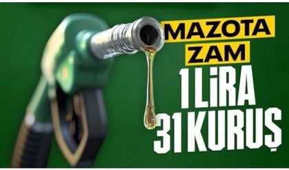 Motorine zam geliyor: Pompa fiyatlarına yansıyacak