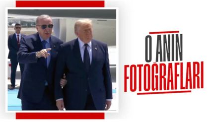 ABD Başkanı Trump Ankara'da: Cumhurbaşkanı Erdoğan karşıladı