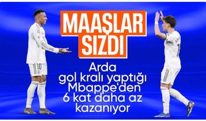 Real Madrid'in maaş tablosu ortaya çıktı: Arda Güler'in kazandığı rakam belli oldu...