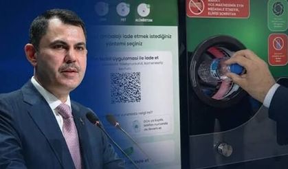 Murat Kurum: 1 Temmuz’dan bu yana 33 milyon 33 bin 90 adet ambalaj topladık
