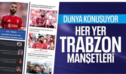 Trabzonspor'un Salah transferi dünyada gündem oldu