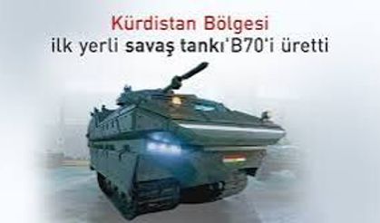 500 bin dolara mal edildi: Irak Kürdistan Bölgesi ilk yerli tankını üretti