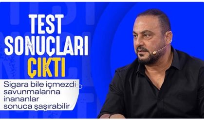 Hasan Şaş'ın uyuşturucu testi pozitif çıktı