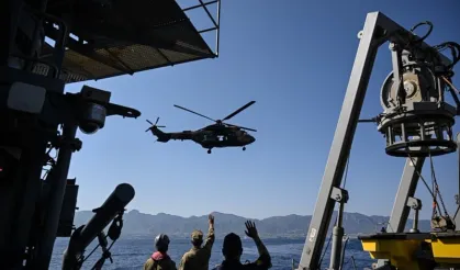 TCG IŞIN, Girne'de arama kurtarma çalışmalarına katıldı