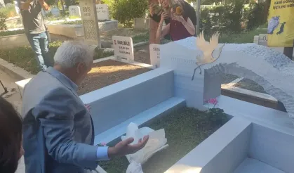 Mızraklı, Sırrı Süreyya Önder'in mezarını ziyaret etti