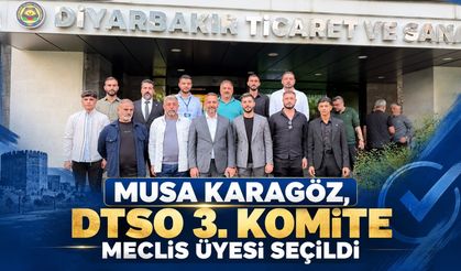 Musa Karagöz, DTSO 3. Komite Meclis Üyesi Seçildi