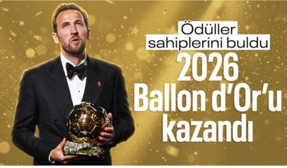 2026 Ballon d'Or'un sahibi Harry Kane oldu