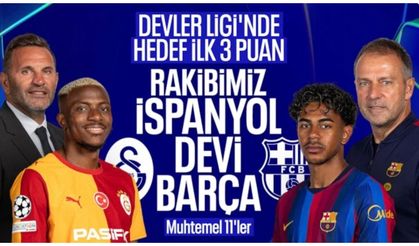 Galatasaray - Barcelona: Muhtemel 11'ler
