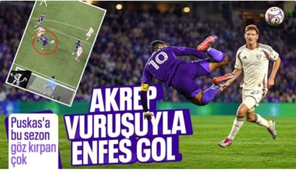 Orlando City forması giyen Martin Ojeda'dan harika topuk golü