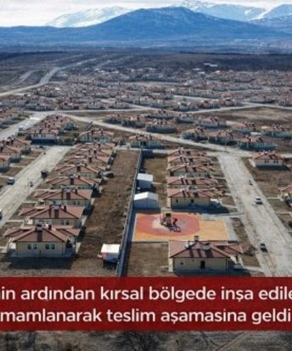 Deprem Sonrası Malatya’da Kırsal Yeniden Ayağa Kalkıyor: Güvenli Konutlar Tamamlanıyor