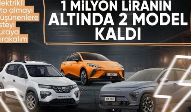 Türkiye'de satılan en ucuz elektrikli otomobiller: Eylül ayı güncel fiyat listesi