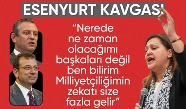 Burcu Köksal'dan CHP Genel Merkezi'ne: Olacağım yere ben karar veririm