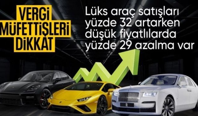 Otomobil satışları açıklandı: Daralan pazarda lüks araç satışı arttı