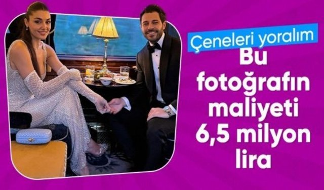 Hande Erçel ve Hakan Sabancı'nın 6,5 milyonluk tren yolculuğu
