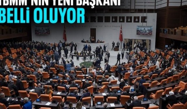 TBMM Genel Kurulu'nda Meclis Başkanı seçimi yapılacak