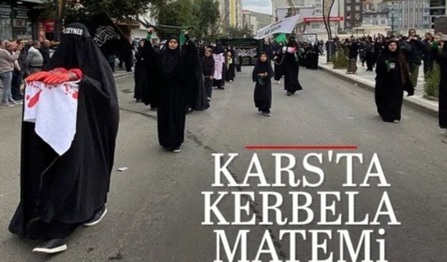 Kars'ta binlerce kişi Kerbela şehitlerini andı