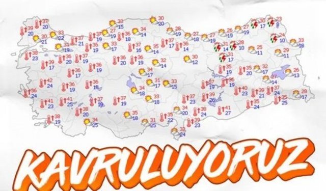 Marmara'da sıcaklıklar 40 dereceye çıkacak