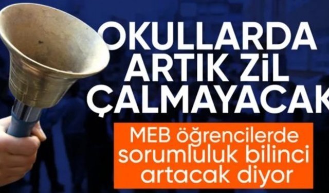 MEB, uygun okullarda 'zilsiz okul' uygulamasına geçecek