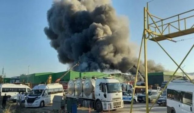 Süt fabrikasında yangın: 2 işçi öldü