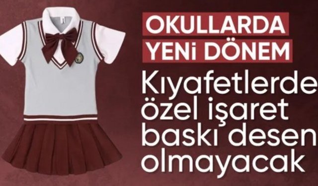 Yusuf Tekin açıkladı: Yeni okul kıyafetleri nasıl olacak