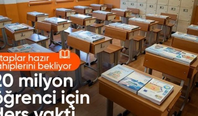 20 milyon öğrenci yarın dersbaşı yapacak