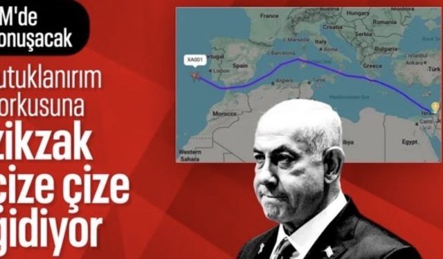 Netanyahu tutuklanma korkusuyla ABD rotasını değiştirdi