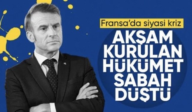Fransa Başbakanı Lecornu istifa etti