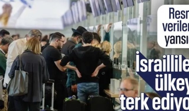 İsrail'den ayrılanların sayısı rekor seviyeye ulaştı