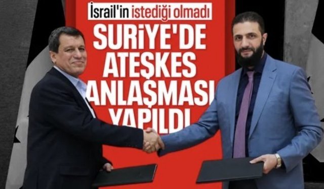 Suriye Savunma Bakanlığı'ndan açıklama: Abdi ile anlaştık