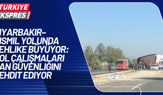 Diyarbakır–Bismil Yolunda Tehlike Büyüyor: Yol Çalışmaları Can Güvenliğini Tehdit Ediyor.