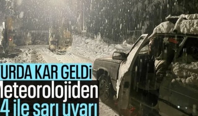 Yurtta yoğun kar alarmı: Otoyollar peş peşe kapandı