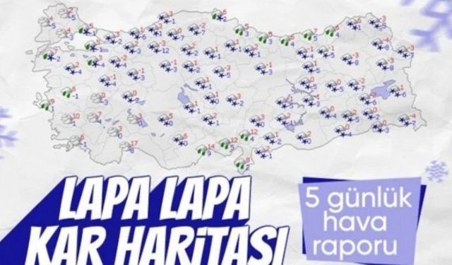 Soğuk etkisini artırıyor: Yurdun genelinde kar etkili olacak