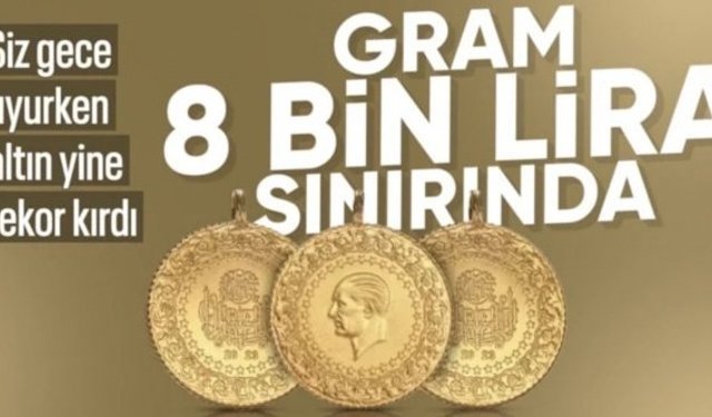 Altın fiyatları tırmanmaya devam ediyor